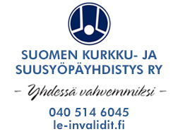 Suomen Kurkku- ja Suusyöpäyhdistys ry logo